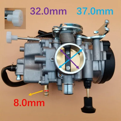Miniatura 2 de Carburador compatible con Suzuki DR-Z250 DRZ250 DRZ 250 DR Z250 California E33 solo 13200-13E41 13200-13E40 2001 2002 2003 2004 2005 2000 6 200 7