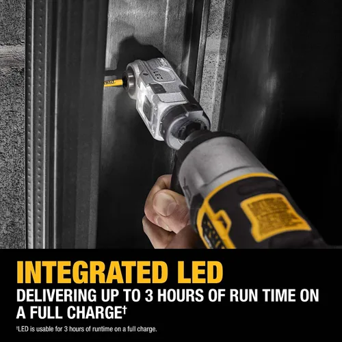 Miniatura 9 de DEWALT FLEXTORQ - Fijación modular de ángulo recto iluminada para controlador de impacto (DWALRAFT)