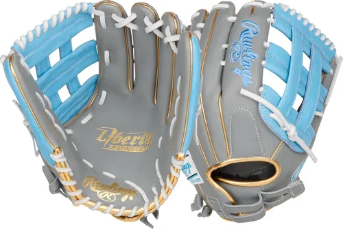 Miniatura 15 de Rawlings Guantes de sóftbol Liberty Advanced Color Series Fastpitch Tamaños 11.75 a 13 pulgadas Múltiples estilos