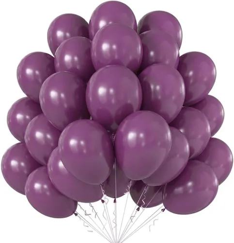 Miniatura 12 de KALOR Globos Retro Azul Oscuro, 100 Pzs Globos de Látex Mate Azul Klein de 5 Pulgadas para Arco de Guirnalda de Globos, Decoración de Cumpleaños
