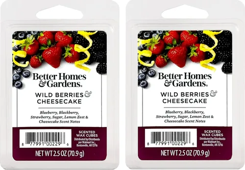 Miniatura 12 de Better Homes and Gardens - Cubos de cera perfumados de 2.5 onzas, paquete de 2 (pastel de calabaza especiado)