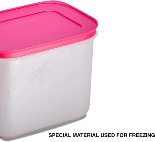 Miniatura 2 de Tupperware Congelador de plástico Mates Gen II 1.1L 1pc (Rosa, Blanco)