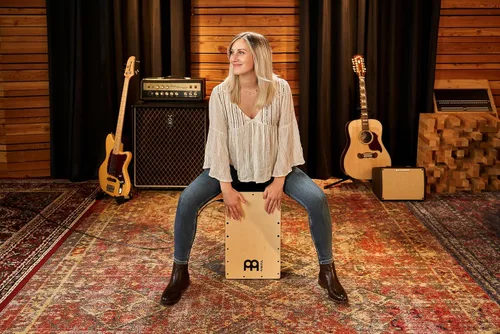 Miniatura 9 de Meinl Percussion - Cajón de percusión con cuerdas metálicas en el interior - FABRICADO EN EUROPA - Madera de abedul báltico, Serie Snarecraft