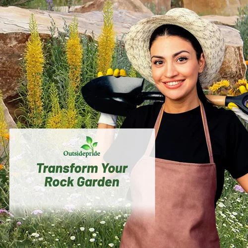 Miniatura 5 de Outsidepride Perennial Rock Garden - Mezcla de semillas de flores silvestres, 5000 piezas, fácil de cultivar, tolerante a la sequía, mezcla colorida