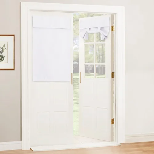 Miniatura 10 de RYB HOME 2 Paneles Cubierta de Ventana de Puerta de Aula, Persianas Opacas para Ventanas y Puertas de Aula Cubierta Persianas de Confinamiento