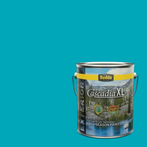 Miniatura 81 de Rodda Paint CASCADIA XL - Pintura satinada exterior e imprimación en uno, 1 galón, hoja de aloe