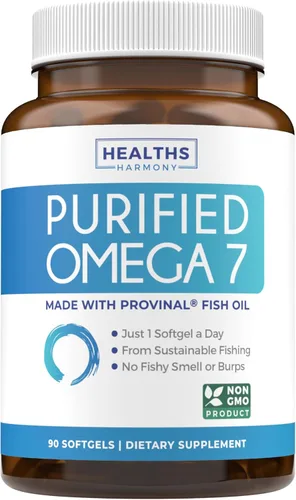 Miniatura 9 de El mejor aceite de pescado Omega 7 purificado, Provinal Omega 7 (sin OMG) todas tus necesidades de ácido palmitoleico, suministro de un mes de alta