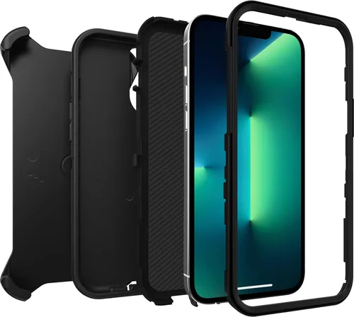Miniatura 6 de OtterBox Funda para iPhone 13 Pro Max y 12 Pro Max Defender Series: una sola unidad Se envía en bolsa de plástico, ideal para clientes de negocios
