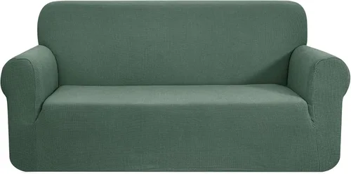 Miniatura 67 de CHUN YI - Funda elástica de 1 pieza para sillón grande, funda protectora suave de Jacquard con elastano, detalle de cuadros y parte inferior