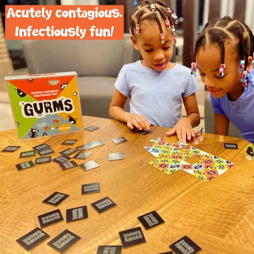 Miniatura 2 de Bananagrams Gurms: Juego de emparejar fichas para familia y niños a partir de 6 años, para 2-4 jugadores