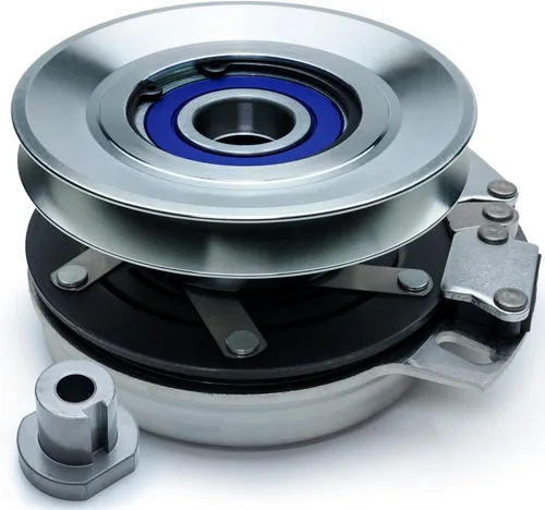 HiTorque 130ftlb (OEM 105) BIGBearing Billet Polea PTO Clutch 917-05209 para Troy-Bilt MTD Craftsman Cub Cadet Blanco 717-05209 917-1774C 917-1774B