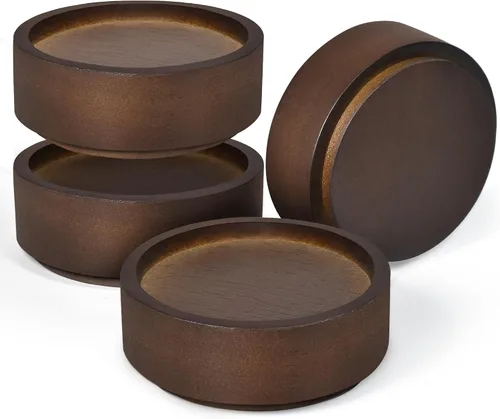 Miniatura 11 de Elevadores de madera para cama, bloques de madera resistentes, apilables de 1 pulgada a 2 pulgadas, 3 pulgadas 4 pulgadas de alto, elevadores
