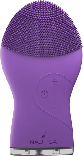 Miniatura 11 de Nautica PC120 - Cepillo de limpieza facial hecho con silicona suave ultra higiénica, impermeable, recargable, con tecnología sónico, para hombres
