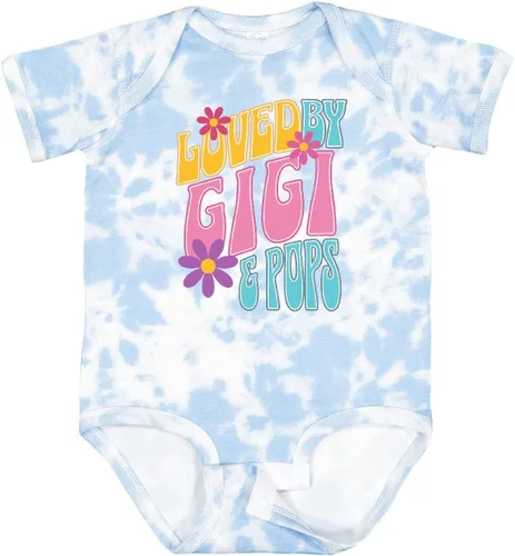 Miniatura 15 de inktastic Gigi and Pops Love Me - Body de bebé para nieta
