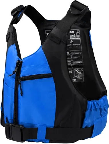Miniatura 10 de Yueta Chaleco de natación para adultos, correa ajustable en la entrepierna, chaqueta de natación para kayak, pesca, deportes acuáticos