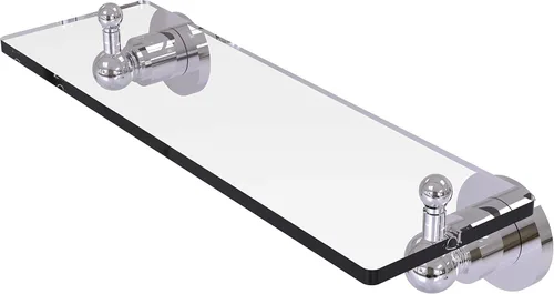 Miniatura 9 de Allied Brass AP-1/16 Astor Place - Estante de cristal con bordes biselados, color negro mate Mate negro