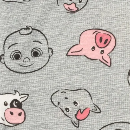Miniatura 4 de CoComelon JJ - Conjunto de sudadera con capucha y pantalones de forro polar para niños pequeños