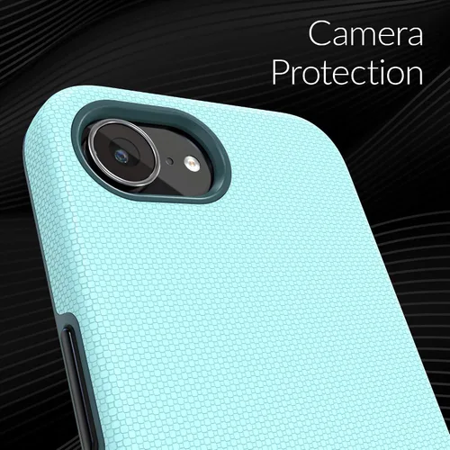 Miniatura 3 de Funda Crave Dual Guard compatible con iPhone 16e, funda de doble capa de protección contra golpes para iPhone 16e (6.1") - Aqua