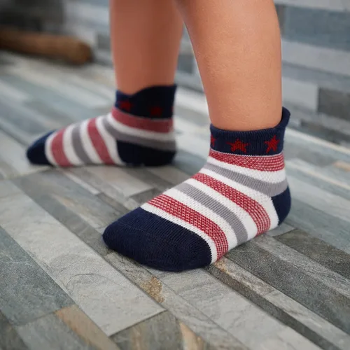 Miniatura 8 de RATIVE Calcetines antideslizantes con puños para bebés, niños y niñas