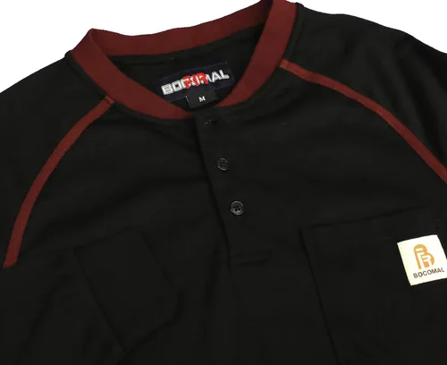 Miniatura 55 de BOCOMAL FR Shirts - Camisa ligera de 5.5 onzas de manga corta y resistente al fuego/ignífuga