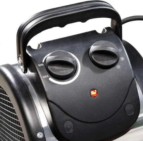 Miniatura 2 de BioGreen Calentador Eléctrico de Invernadero y Ventilador con Termostato Digital PALMA 1500 Vatios, 5100 BTU/hr 5800 ft³/h Circulación de Aire