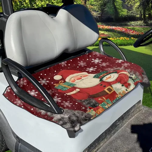Miniatura 25 de Fundas de asiento de carrito de golf, toalla de manta de asiento de carrito de golf, cubierta de asiento de carrito de golf para asientos de 2