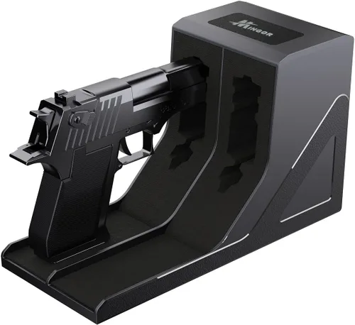 Miniatura 9 de Soporte para pistolas, soporte de espuma protectora para pistola, soporte de revistero, organizador seguro para armas