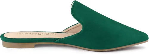 Miniatura 6 de Allegra K Sandalias planas con punta puntiaguda para mujer