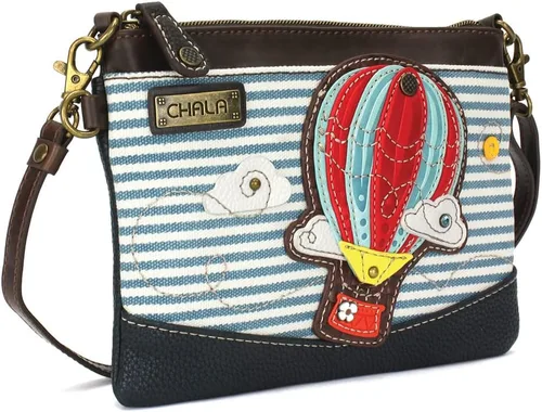 Miniatura 58 de CHALA Mini bandolera/bolso con correa convertible elegante, compacto, versátil