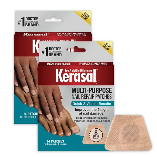 Miniatura 12 de Kerasal - Tratamiento reparador de uñas multiusos, solución para uñas descoloridas y dañadas, 0.43 fl oz
