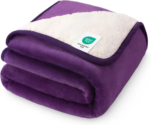Miniatura 16 de Luciphia Manta de cama impermeable lavable, suave forro polar sherpa reversible para cachorros para perros medianos y grandes, funda protectora