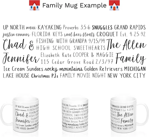 Miniatura 2 de Crea tu propia nube de palabras personalizada (11 oz)