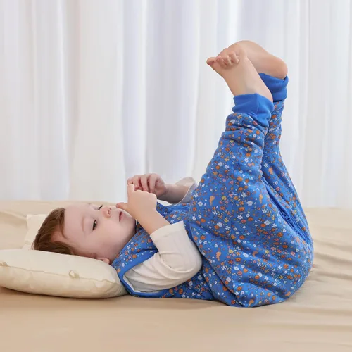 Miniatura 8 de Mosebears Cotton Toddler Sleep Sack with Feet 2.5 TOG Ultra Soft Toddler Sleeping Sack Baby Sleep Bag Walker Wearable Blanket