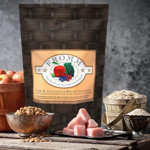 Miniatura 7 de Fromm Four-Star Nutritionals Comida para perros de cerdo y puré de manzana - Comida seca prémium para perros - Receta de cerdo - 12 libras