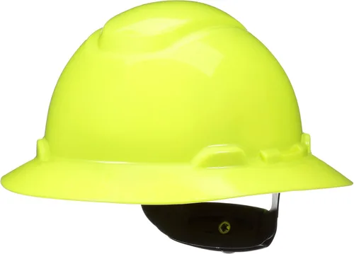 Miniatura 11 de 3M Hard Hat SecureFit H-800 Series Casco de seguridad estilo ala completa con sensor Uvicator, suspensión de trinquete de difusión de presión de 4