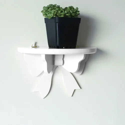 Miniatura 4 de Zerodeko - Estante flotante de pared de estilo nórdico, 7.87 x 5.11 x 3.93 pulgadas, estante de exhibición de madera para dormitorio, cocina, baño