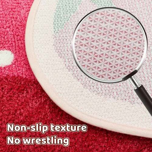 Miniatura 3 de Alfombra de baño de fresa, bonita alfombra de baño de fresa, decoración de baño, suave, absorbente, antideslizante, divertida alfombra de frutas