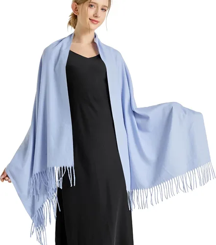 Miniatura 4 de Ciormis Chales y bufandas de pashmina suaves para mujer