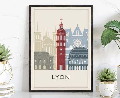 Miniatura 47 de Póster de ilustración de Lisboa, póster de horizonte de Lisboa Portugal, impresión de paisaje urbano y monumento, arte de pared para el hogar