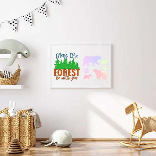 Miniatura 7 de 36 plantillas de pintura de animales – árbol, bosque, plantillas de montaña para pintar en madera, pared, rocas, lienzo, manualidades, decoración 36