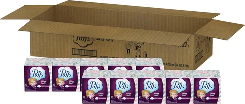 Miniatura 11 de Pañuelos Puffs Ultra Suaves Sin Loción, 10 Cubos, 56 Pañuelos Por Caja