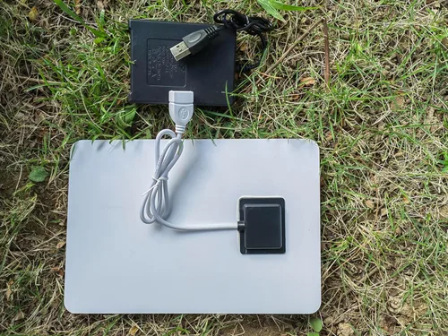 Miniatura 5 de HUI YINGC Cargador de energía solar con panel solar portátil de 5 vatios para baterías recargables de 1.2 V AA y AAA para el hogar, con panel solar