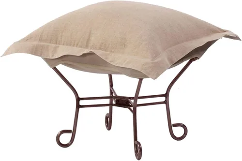 Miniatura 54 de Howard Elliott Collection Avanti Pecan - Silla de asiento oscilante con funda, silla multiusos de mariposa con marco de titanio, muebles de patio