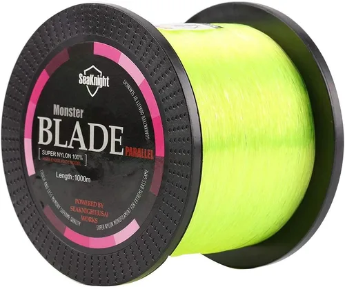 Miniatura 16 de Línea de pesca monofilamento SeaKnight Blade, 547 yardas/1094 yardas de material japonés, alta resistencia a la abrasión, baja ductilidad y memoria