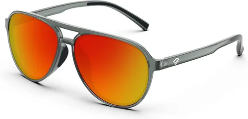Miniatura 8 de Anteojos de sol estilo aviador polarizados para hombre y mujer, lentes deportivos para pesca, navegación, playa, golf, conducción TR75