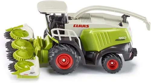 Miniatura 6 de Siku 1991, Cosechadora Claas, 1:50, Metal/Plástico, Verde/Rojo, Piezas Móviles