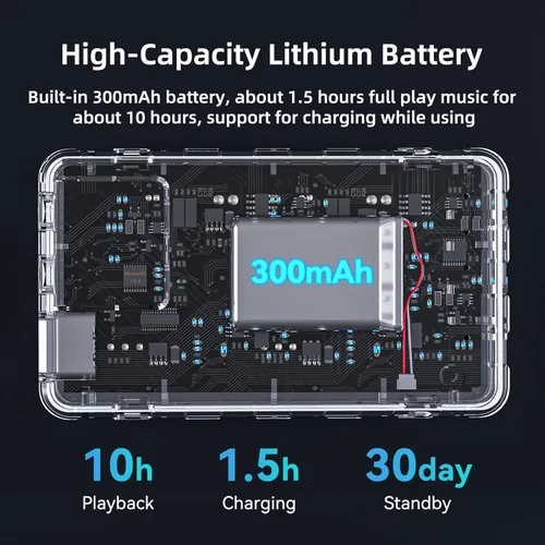 Miniatura 9 de Receptor transmisor Bluetooth aptX adaptativo/baja latencia/HD Bluetooth adaptador 5.2 compatible con 2 teléfonos AirPods, receptor de audio