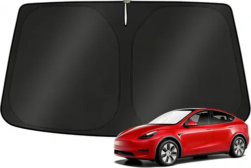 Miniatura 158 de KUST - Parasol plegable para parabrisas para Ford Ranger, accesorios 2019-2025 2026, parasol personalizado para ventana, protector solar plegable
