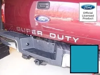 Miniatura 9 de 2008-2016 Insertos de letras para portón trasero (calcomanías delgadas) de reemplazo para Ford F250 F350 F450 Super Duty (2008-2016) Bandera
