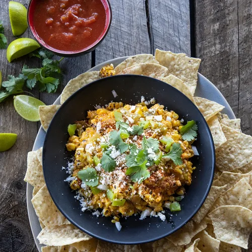 Miniatura 3 de 505 Southwestern Salsa estilo restaurante, 16 oz — Salsa suave y vertible de Nuevo México con escotilla asada a la llama Green Chile